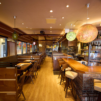 ゆったり出来るオシャレなお店♪
