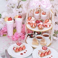 オススメ「季節のアフタヌーンティー」5,000円(税込)～