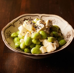 枝豆クリームチーズのおつまみ和え