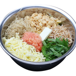 クリームもんじゃも大人気！明太大葉バターチーズ！