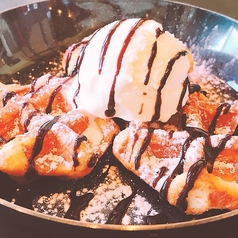 焼きたてワッフル