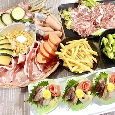 ホテル虎屋 屋上ビアガーデンのコース写真