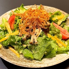 野菜サラダ　自家製柑橘ドレッシング