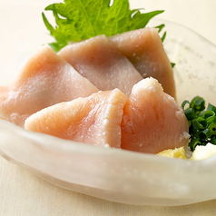 鶏の刺身　むね肉