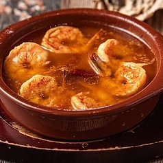 海老のアヒージョ