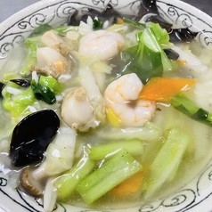 海鮮湯麺 (かいせんタンメン)