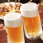 飲み放題付コースはもちろん単品飲み放題も◎平日は2178円(税込)とリーズナブルな価格で楽しめます！