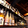 地酒、焼酎、果実酒の種類は豊富にご用意☆特に日本酒・焼酎は、スタッフのヒデさんが季節に合わせたものも仕入れているので、お酒好きには嬉しい新しい出会いもあるかもしれません♪