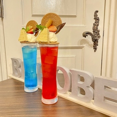 神戸パフェフロート蒼or朱