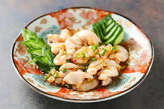 旨辛コブクロ刺身