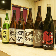 料理に合わせたお酒もご用意しております。