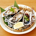 料理メニュー写真&nbsp;活〆牡蠣3種盛り