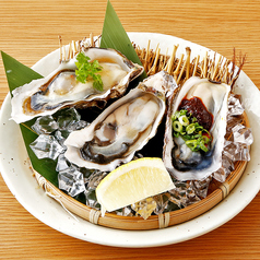 活〆牡蠣3種盛り