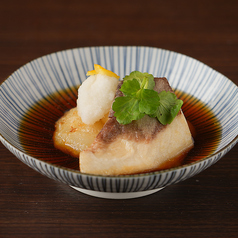 鰤と大根もちの揚げ出し