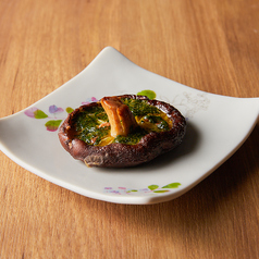 ジャンボしいたけ酒盗バター