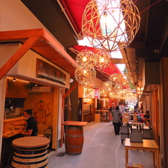 15名様まで★色々なお店が立ち並ぶ屋台村だからふらっとカジュアルにお立ち寄りいただけます！