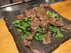 丹波牛の鉄板焼きしゃぶ