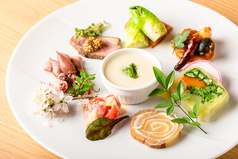 《さくっと2時間満足コース》お任せコース7種＋2h飲み放題（ソフトドリンク）