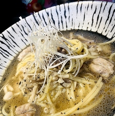 鶏とキノコの和風スープぱすた