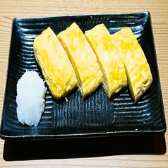 自家製出汁のだし巻き卵