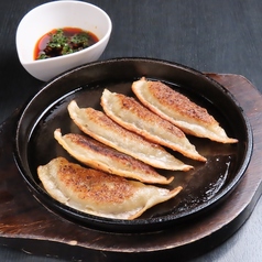 鉄板チャプチェ餃子