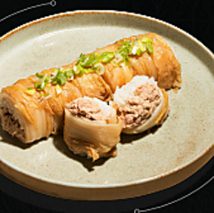 熟成キムチとツナの巻き