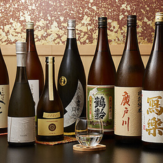 こだわりのお酒を多数ご用意しております。