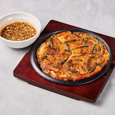 鉄板キムチチヂミ