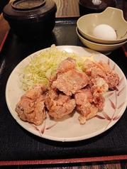 鶏唐揚げ定食