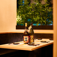 大人気の個室はデートや接待等にも最適な完全個室