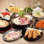 牛すき焼きが大好評です☆2時間飲み放題付☆≪全9品≫「すき焼き鍋コース」3,880円(税込)