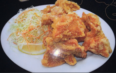 イカげその唐揚げ/鶏肉の唐揚げ
