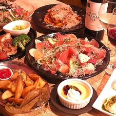 ワインバルまつでんのコース写真