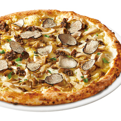 ピッツァ タルトゥーフォ ～フレッシュ黒トリュフと3種キノコ～