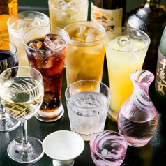 【飲み放題付のコース】宴会等で人気な飲み放題コースも