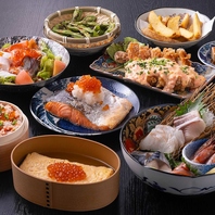 海鮮料理はもちろん創作料理も多数！