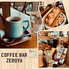 coffee bar zeroya コーヒーバー ゼロヤのロゴ