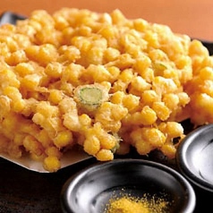 とうもろこしのかき揚げの写真