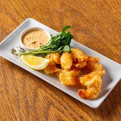 ハーブ海老のフリット ~自家製タルタルソースとオリジナルハーブソルト~
