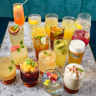 種類豊富な飲み放題をご用意！
