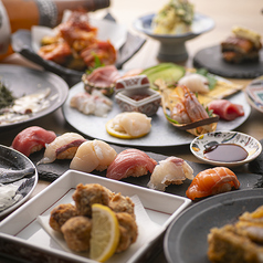 八重洲寿しのコース写真