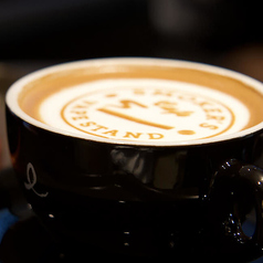 ラテアート（ホットカフェラテ）R