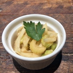 セロリの浅漬け