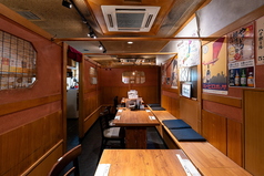 プライベートな空間を楽しめる数寄屋席。