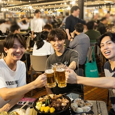 ビアガーデンマイアミ　広島三越店の雰囲気2