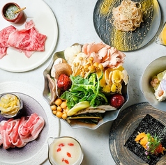 Wagyu Hotpot FOODLAB ワギュウホットポットフードラボ 築地のコース写真
