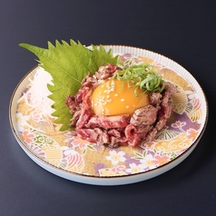 炙りレアユッケ