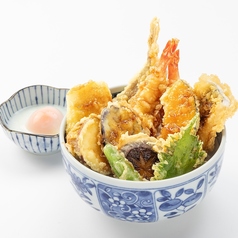 【十種】天丼（極）温玉付き