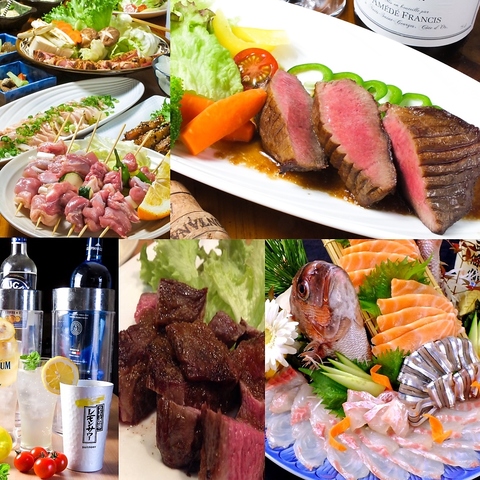 店内も一新★焼きとん＆焼鳥＆巻き串は計20種以上！当店自慢のお肉料理をご堪能下さい