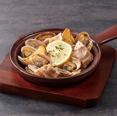 あさりと豚肉ポルトガル炒め